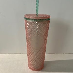Starbucks Pink Lemonade  light  Pink & green 2021 Tumbler